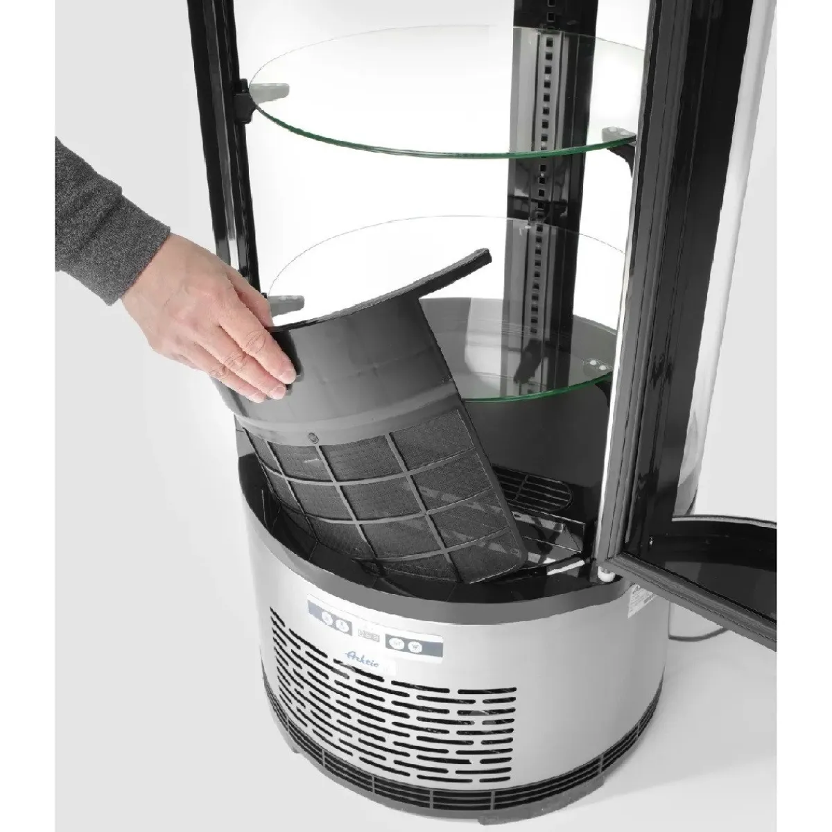 Hot Hendi Arktic Gebaksvitrine Rond 100 Liter