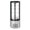 Discount Hendi Arktic Gebaksvitrine rond 360 Liter