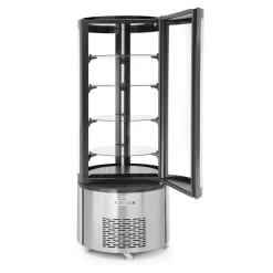Discount Hendi Arktic Gebaksvitrine rond 360 Liter