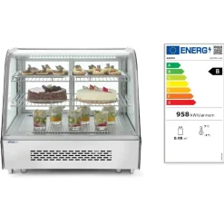 New Hendi Arktic Gebakvitrine 120 Liter