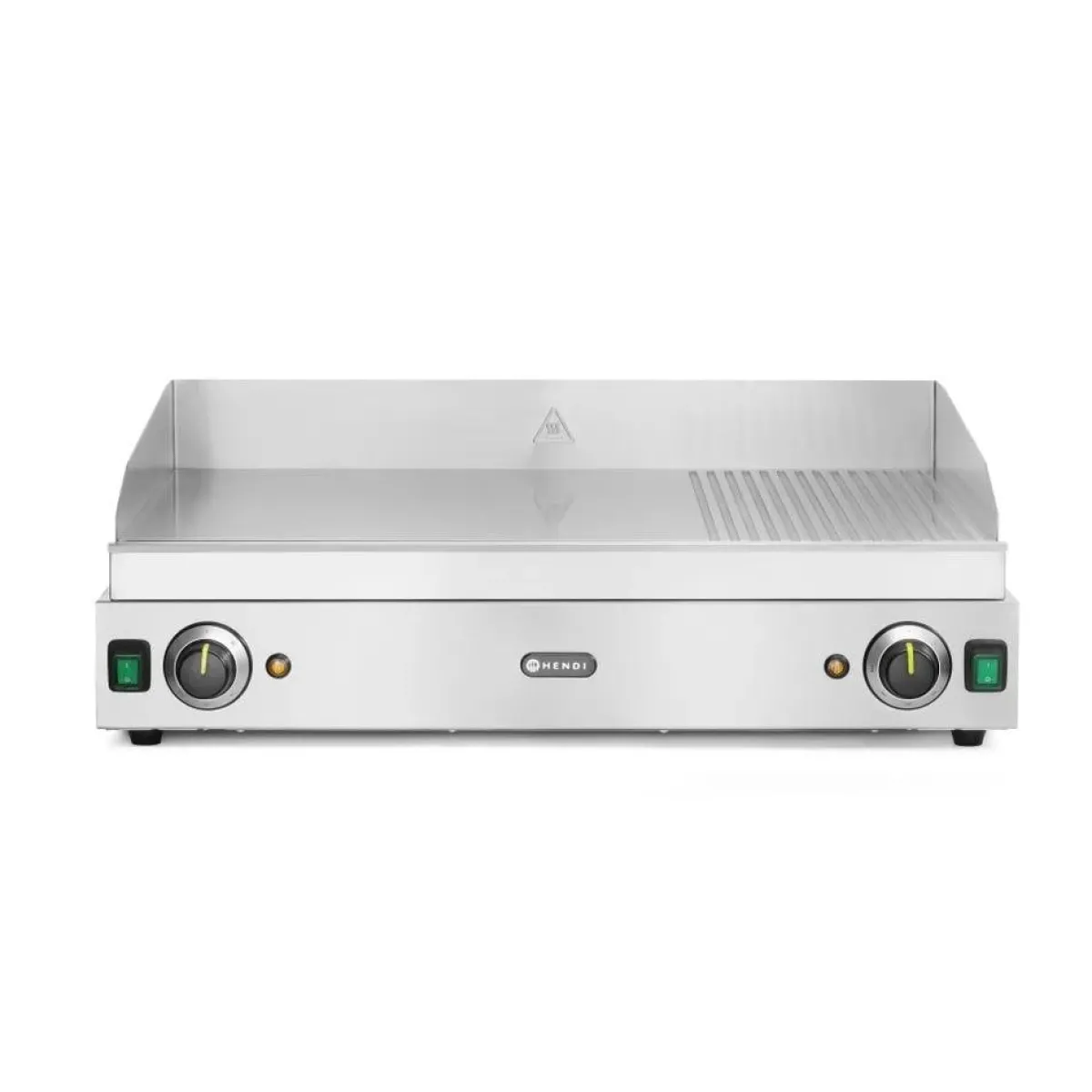 Outlet Hendi Bakplaat 1/3 geribbeld 2/3 glad 1/3 geribd 230V/3500W