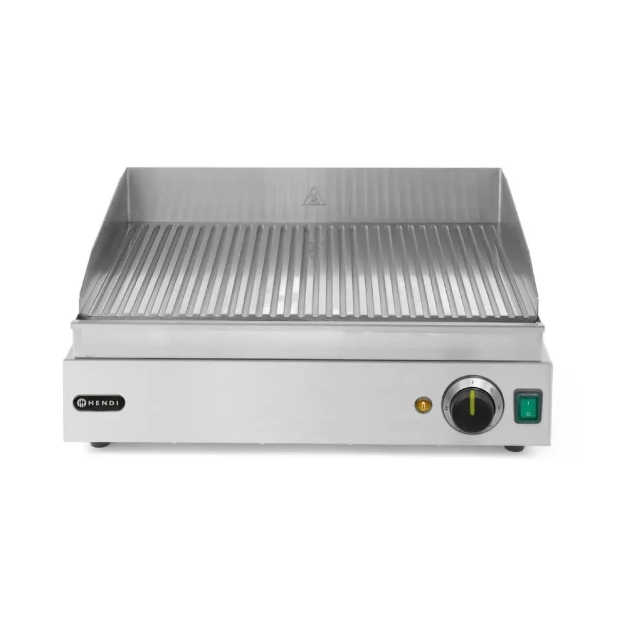 Hendi Bakplaat geribbeld geheel geribd 230V/2400W