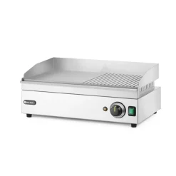 Clearance Hendi Bakplaat half geribbeld 220V/2400W