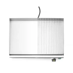 Clearance Hendi Bakplaat half geribbeld 220V/2400W