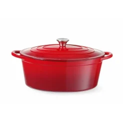 Discount Hendi Braadpan geëmailleerd gietijzer