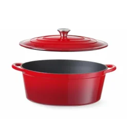 Discount Hendi Braadpan geëmailleerd gietijzer