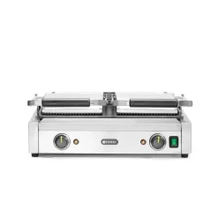 Clearance Hendi Contactgrill - dubbele versie onder glad