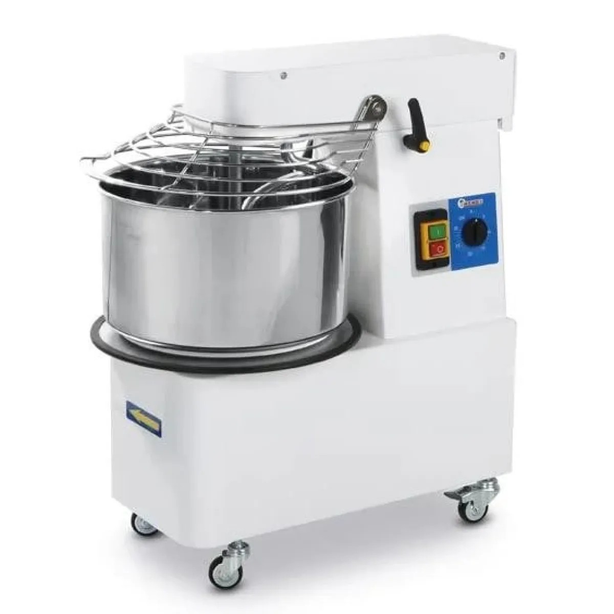 Hendi Deegmachine met kantelbare kop en afneemb mengkom 32L