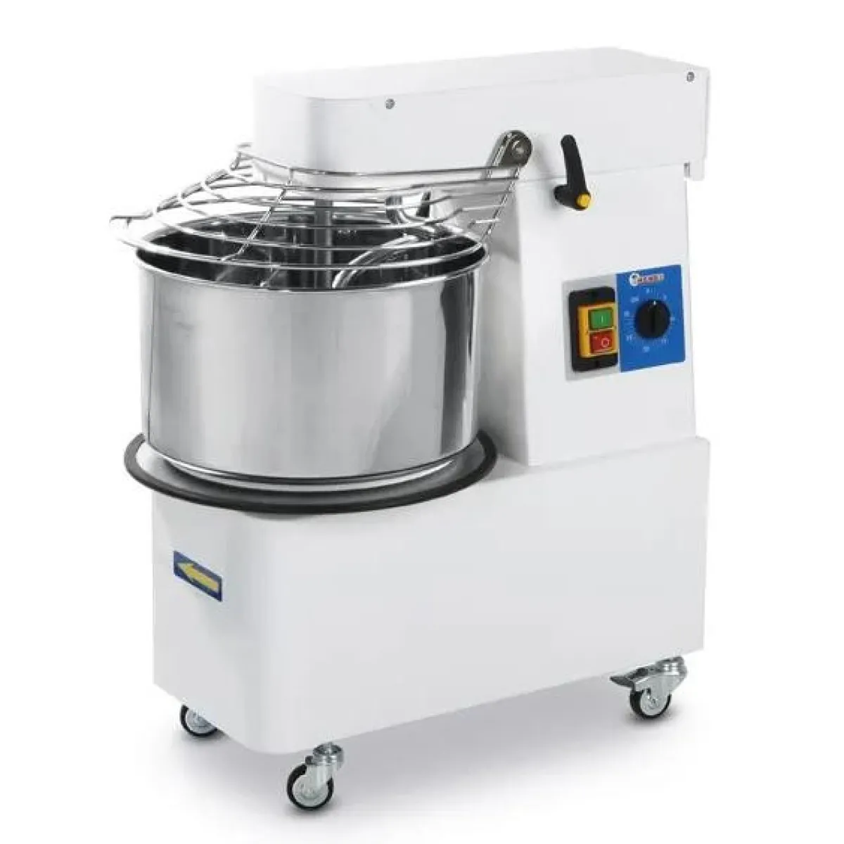 Online Hendi Deegmachine met kantelbare kop en afneemb mengkom 22L