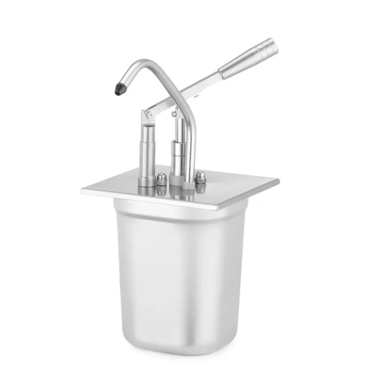 Online Hendi Deksel met pomp voor GN-1/6 containers