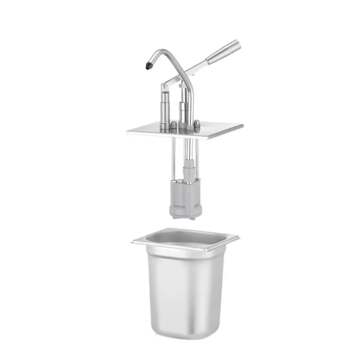 Online Hendi Deksel met pomp voor GN-1/6 containers