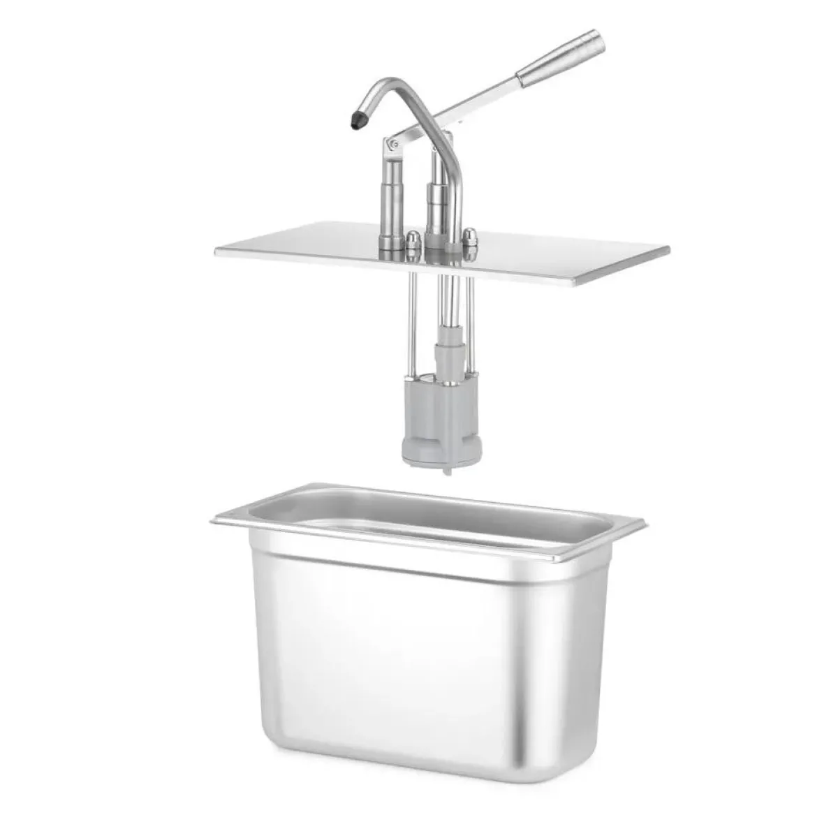 Clearance Hendi Deksel met pomp voor GN-1/3 containers