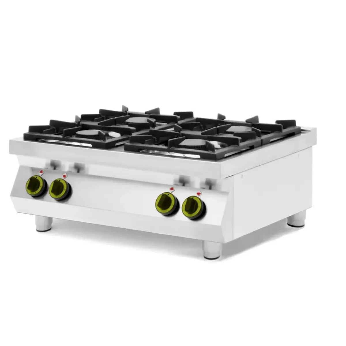 Online Hendi Gasfornuis 4-pits Kitchen Line - tafel model