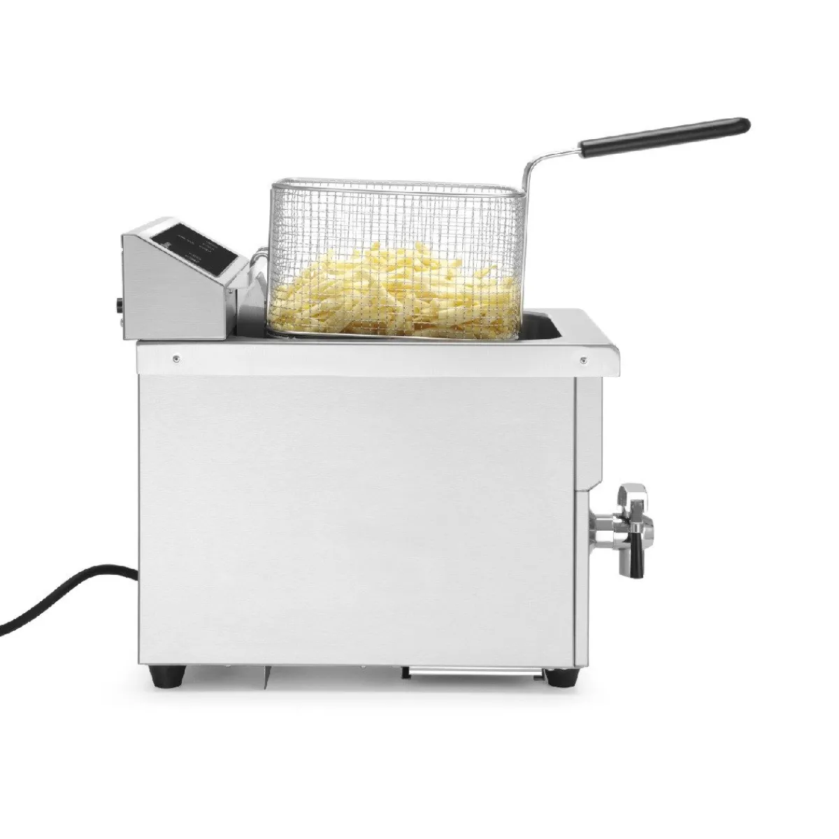 New Hendi Inductie friteuse met aftapkraan - 8L
