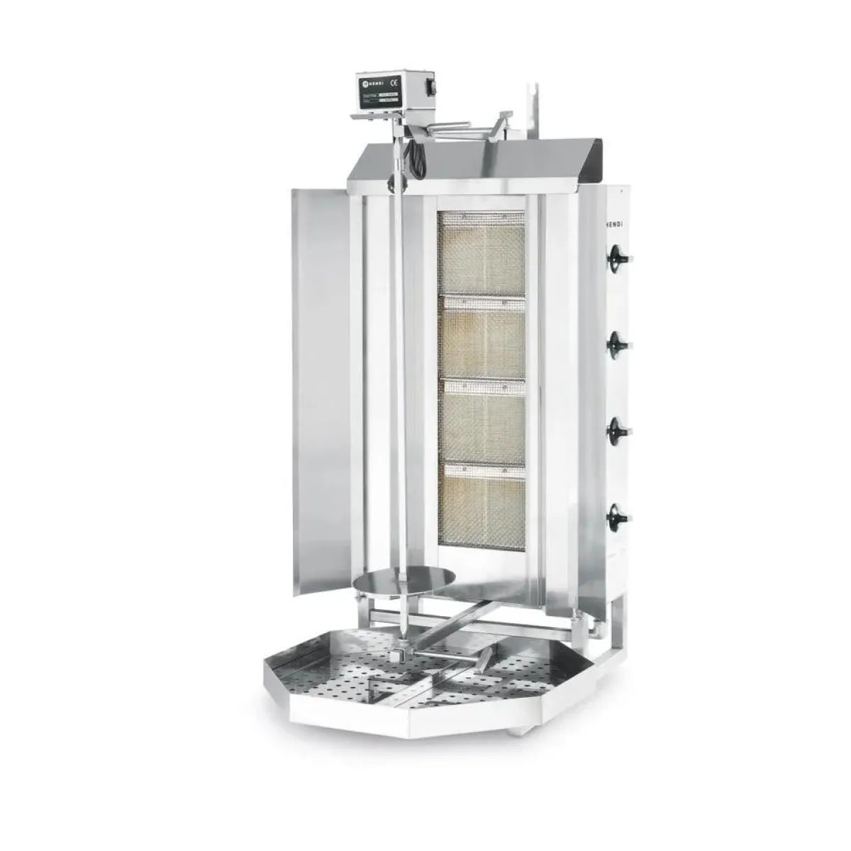 Hot Hendi Kebabgrill gas 13kW 735x745x(H)1110mm