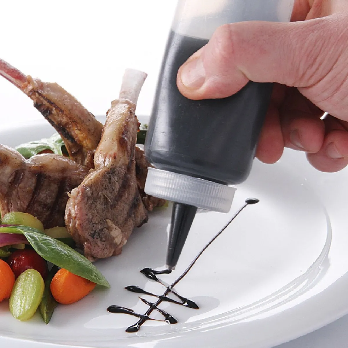 Online Hendi Knijpfles Transparant 35cl Set/3