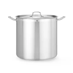 Outlet Hendi Kookpan hoog 9L met deksel ⌀240x(H)200