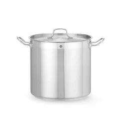 Hot Hendi Kookpan hoog 16L met deksel ⌀280x(H)260