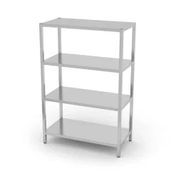 Online Hendi Opbergrek met 4 planken 1000x500mm