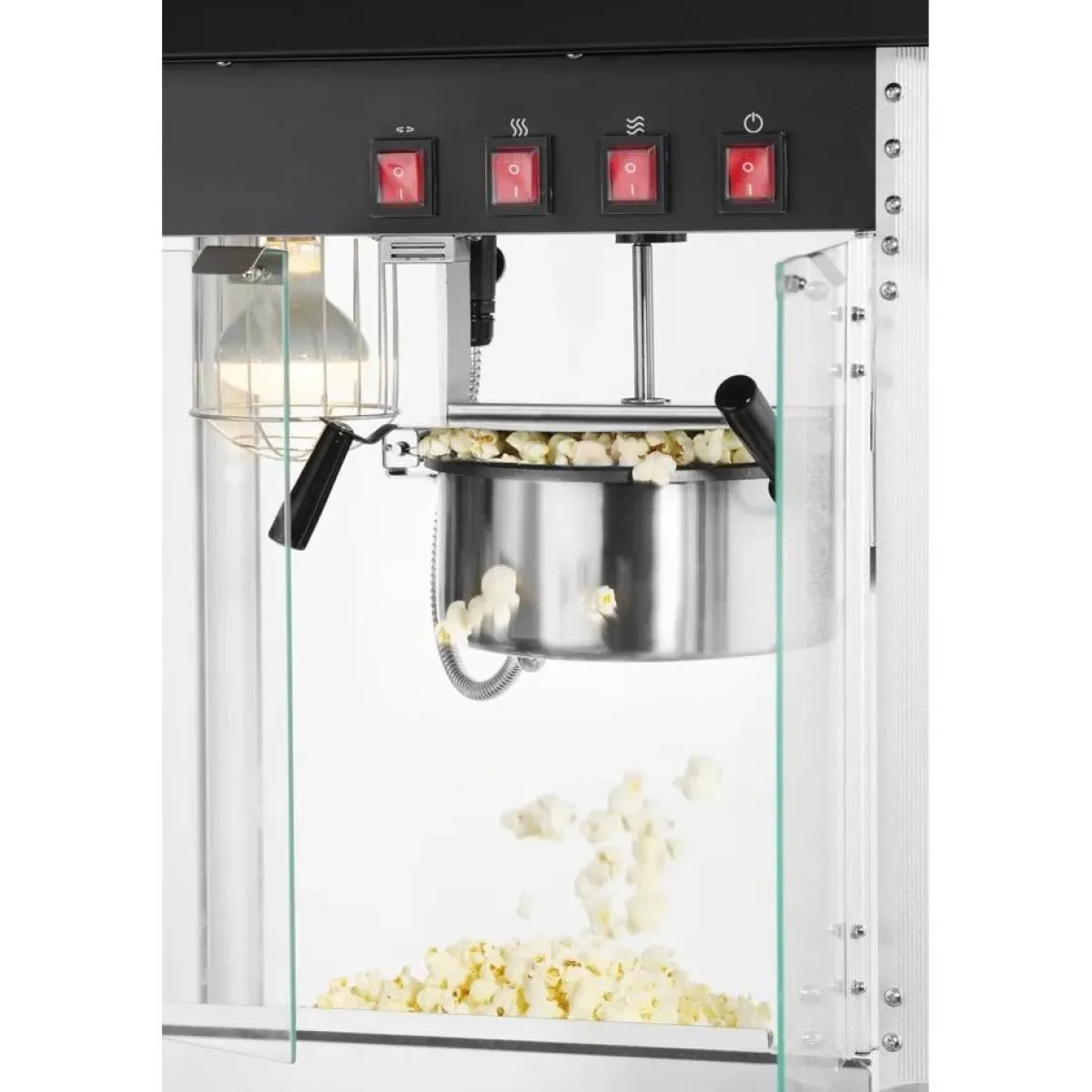 Hot Hendi Popcornmachine Zwart