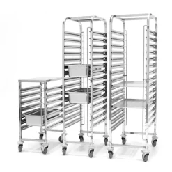 Hot Hendi Regaalwagen - 7 x GN 1/1