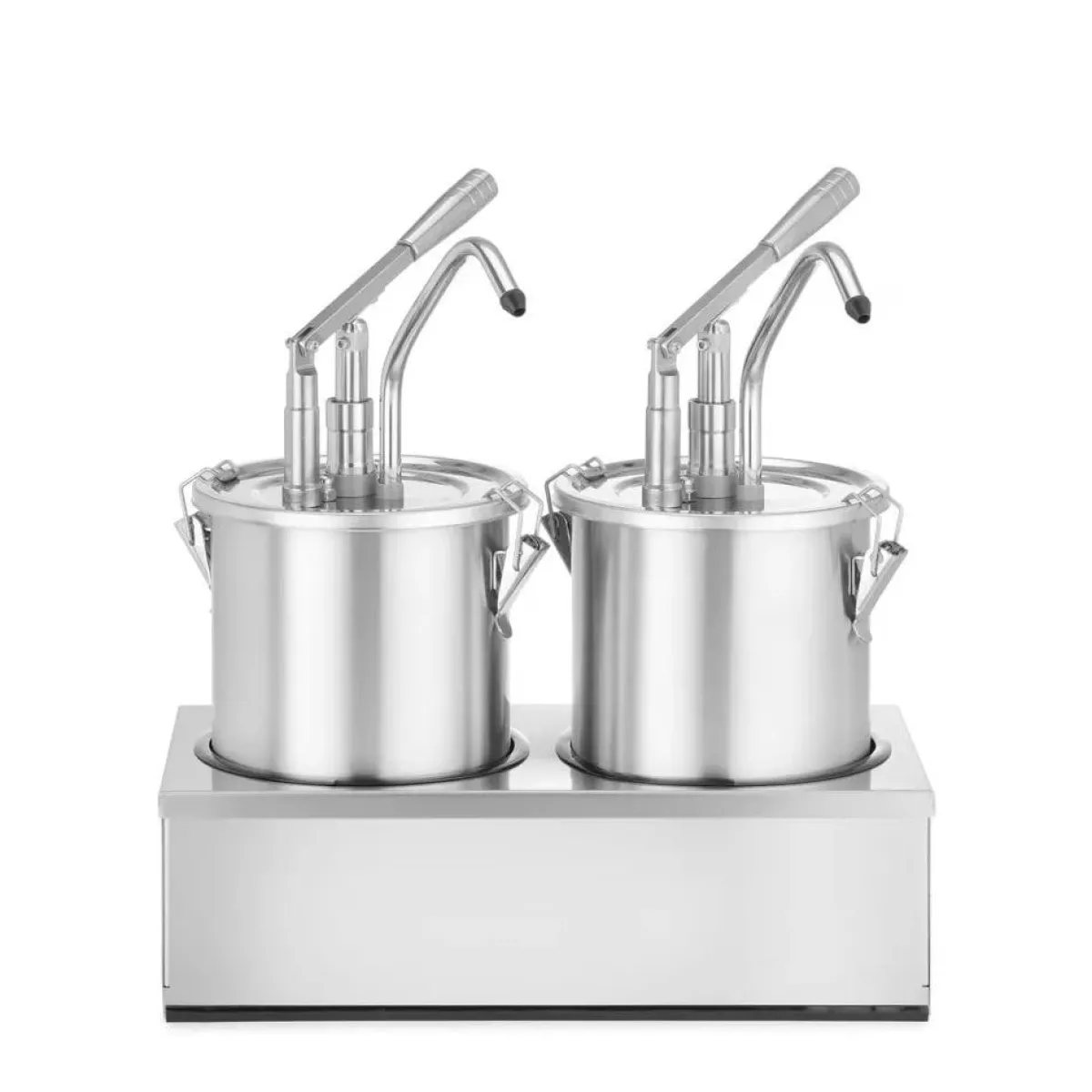 Online Hendi Sauspomp roestvast staal set 2 stuks 2x 4,5L