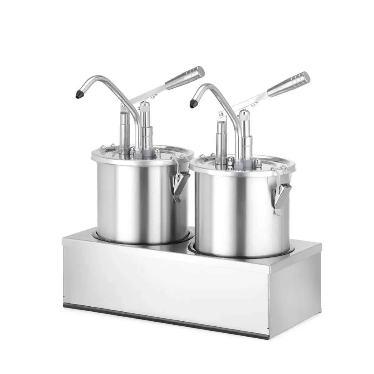 Online Hendi Sauspomp roestvast staal set 2 stuks 2x 4,5L