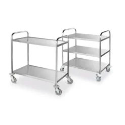 New Hendi Serveerwagen 2 plateaus