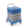 Discount Hendi Trolley voor vaatwaskorven met handvat