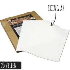 New Prints on Pastry Icing sheets A4-formaat (20 vellen)