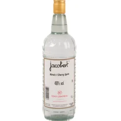 New Overig Jacobert Kirsch 48% 1liter (speciaal voor patisserie)
