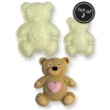 Online JEM Pop it uitsteker/mal Teddy (teddy beer) set/2