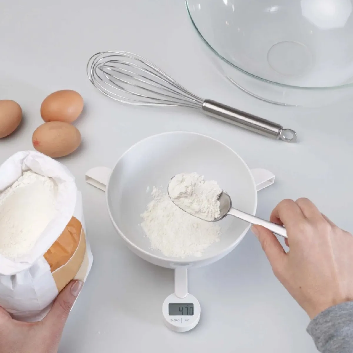 Online Joseph Joseph Keukenweegschaal Opvouwbaar Triscale