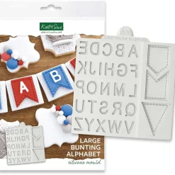 Outlet Katy Sue Mold Alfabet met Vlaggen