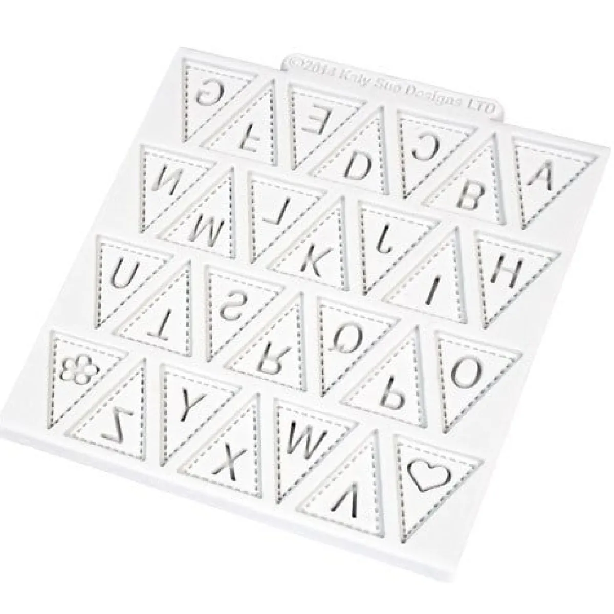 Hot Katy Sue Mold Alfabet Vlaggetjes