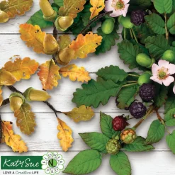 Online Katy Sue Mold Braambes- en Eikenblad