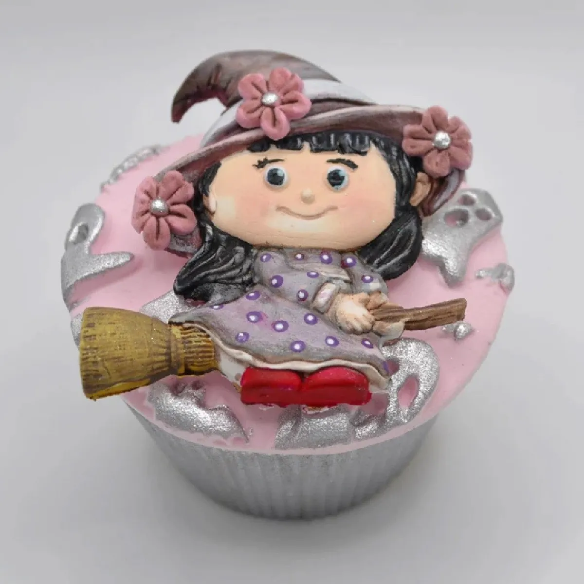 Katy Sue Mold Halloween Heks, Kat en Ketel