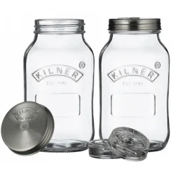 Hot Kilner Fermentatiepot Set/2 1L