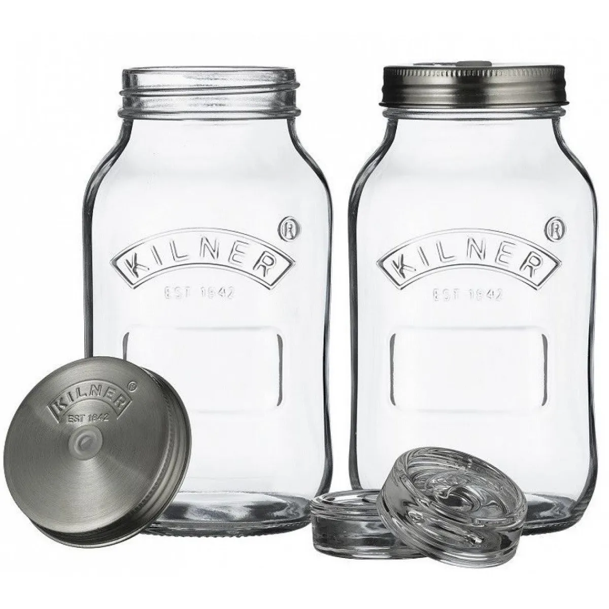 Hot Kilner Fermentatiepot Set/2 1L
