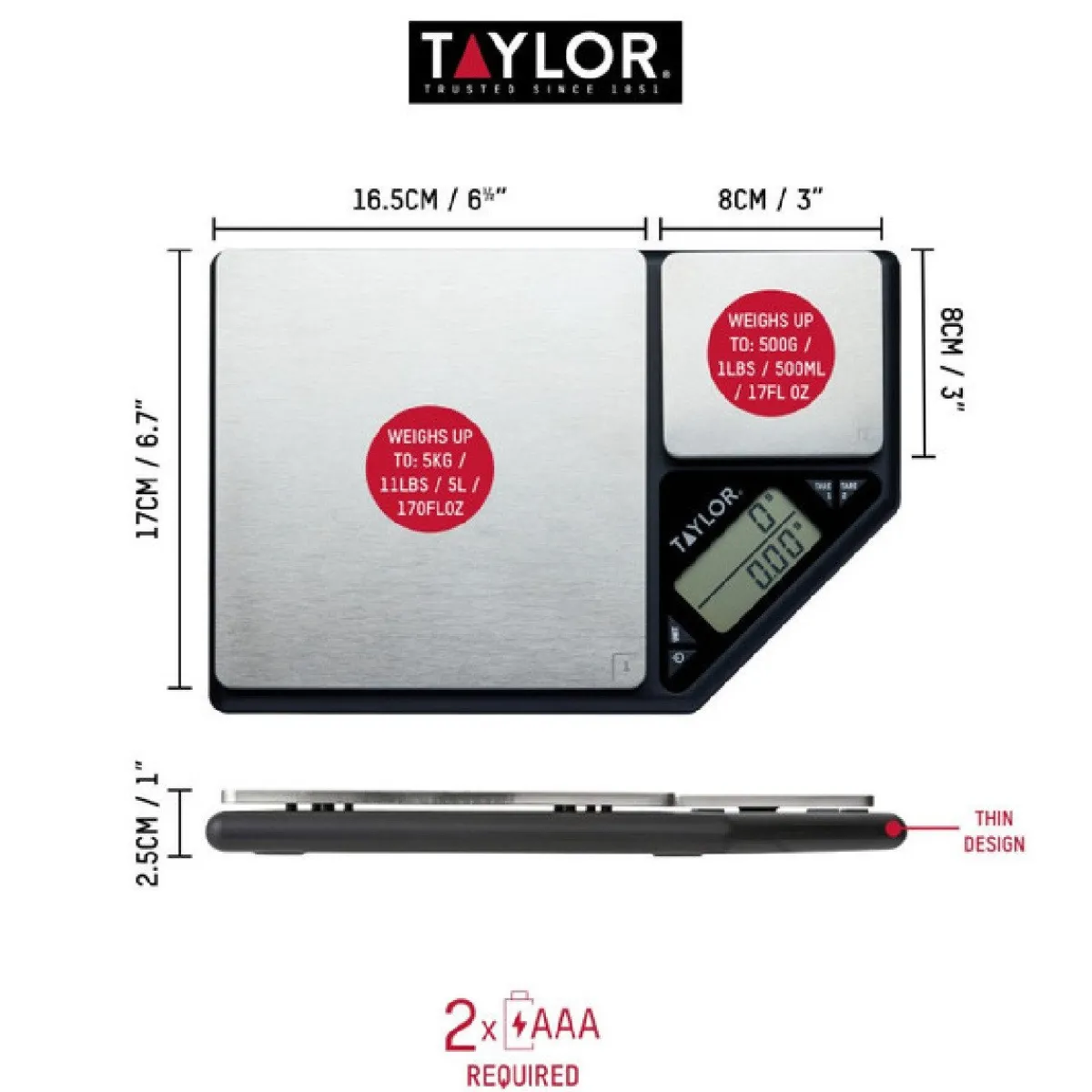 Sale Kitchen Craft Dubbele Precisie Weegschaal 5kg