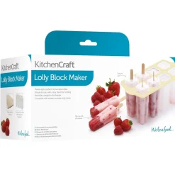 Clearance Kitchen Craft IJsvorm voor 8 IJsjes (incl 16 ijsstokjes)