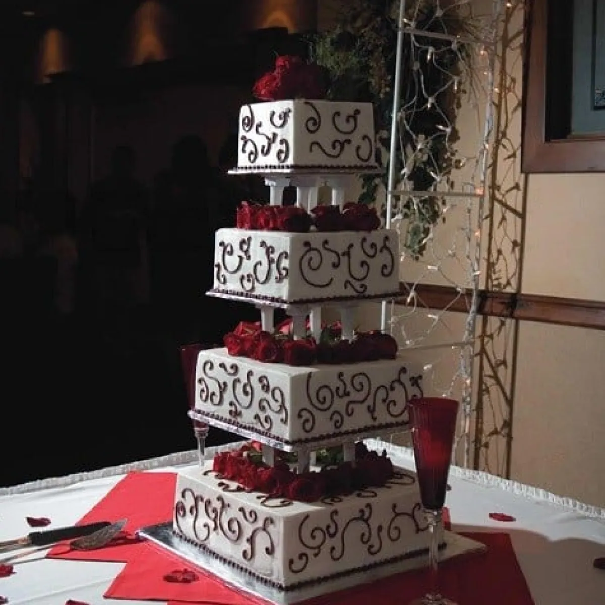 Online Kitchen Craft Taartpan Vierkant losse bodem 25x25x8cm