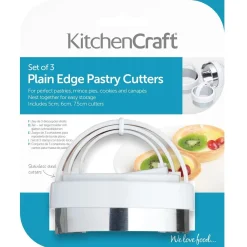 Hot Kitchen Craft Uitsteker Rond Set/3 RVS