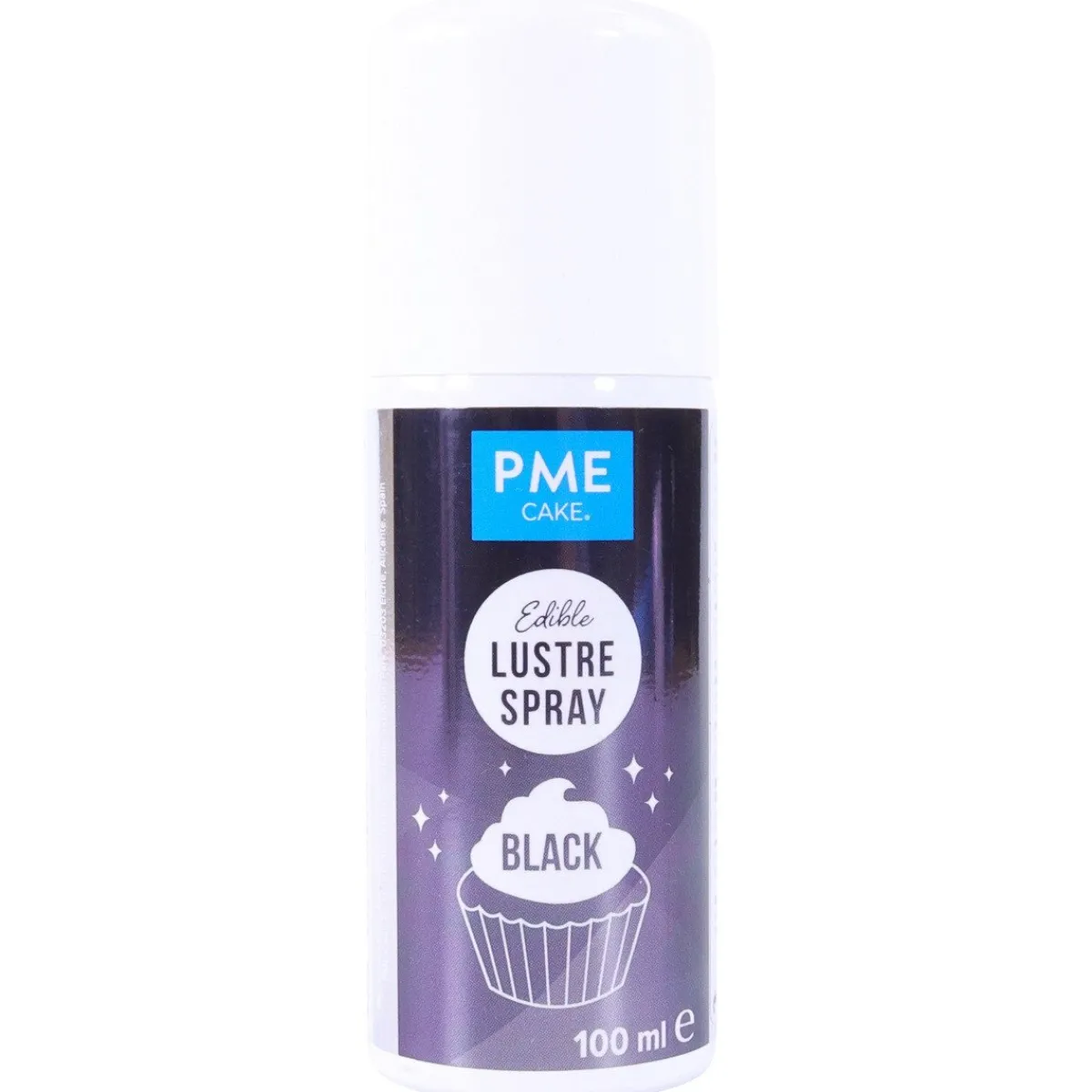 Sale PME Kleurspray Lustre Spray Zwart 100ml