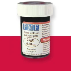 Best PME Kleurstof gel Maroon Red 25 gram