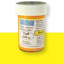 New PME Kleurstof gel Sunny Yellow 25 gram