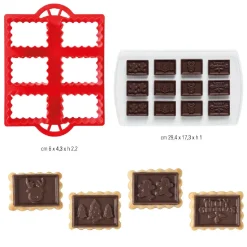 Online Decora Koekjes Uitsteker & Mold Kerst Set 2-delig