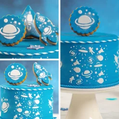 New Decora Koekjes Uitsteker Astronaut en Raket