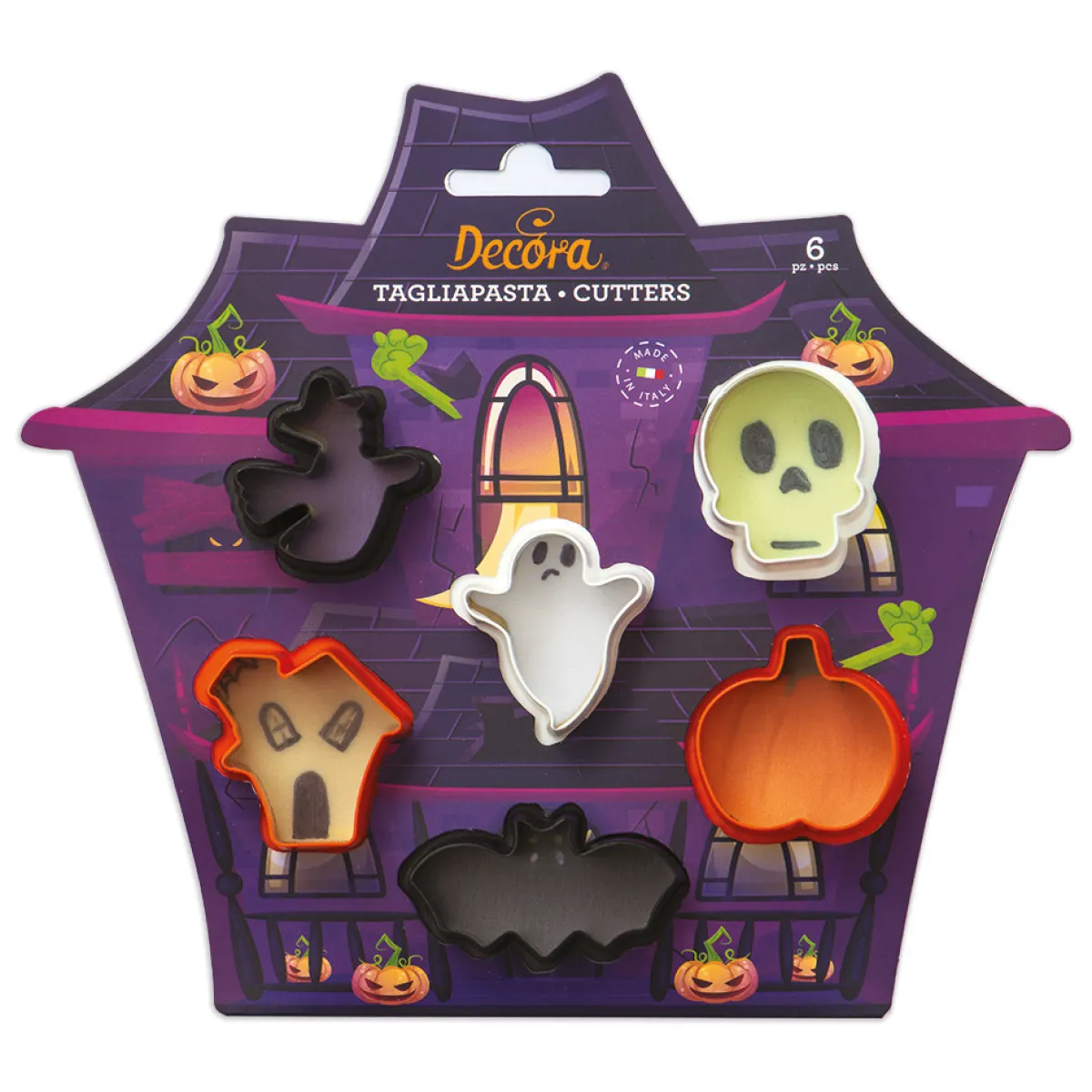 Best Decora Koekjes Uitsteker Halloween Set 6-delig