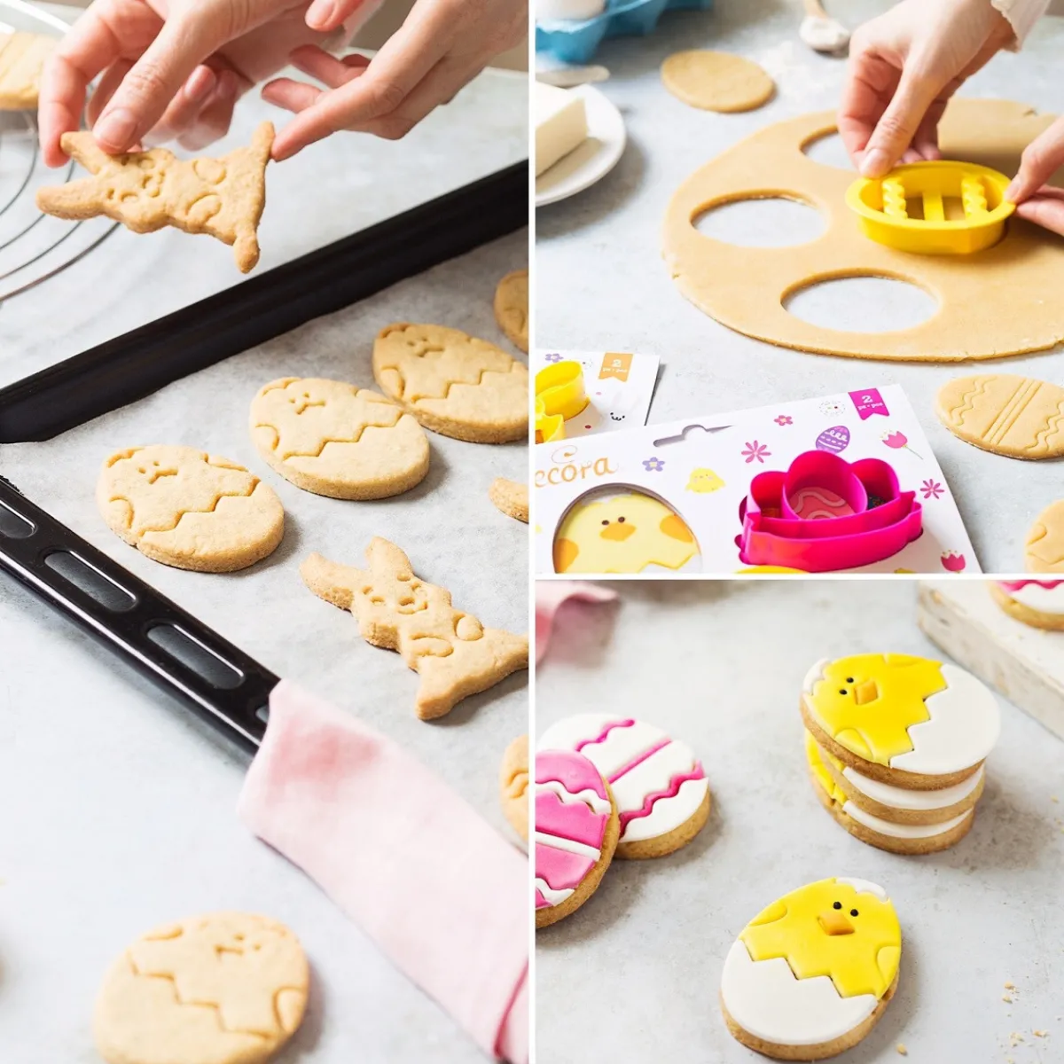 Hot Decora Koekjes Uitsteker Kip en Ei**